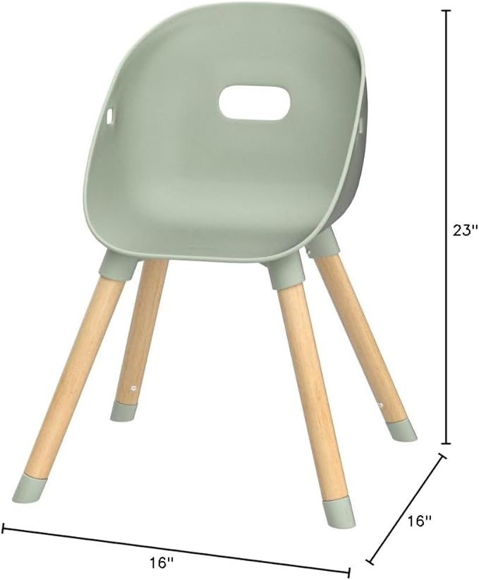 Lalo The Play Chair, Wooden and Non-Toxic Plastic Kids and Toddler Chair - Image 2
