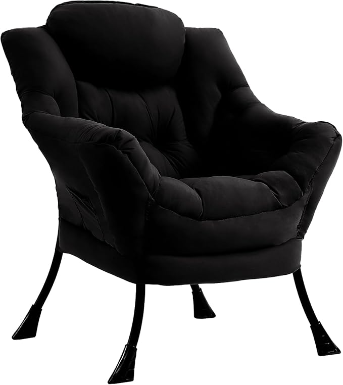 Lazy Chair for Living Room, Modern Accent Chairs by Furlide