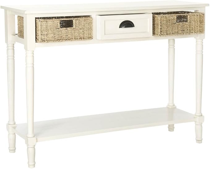 SAFAVIEH American Homes Collection Winifred Grey Wicker Console Table by SAFAVIEH