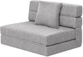 ANONER Folding Sleeper Chair Sofa Bed Lazy Couch by ANONER