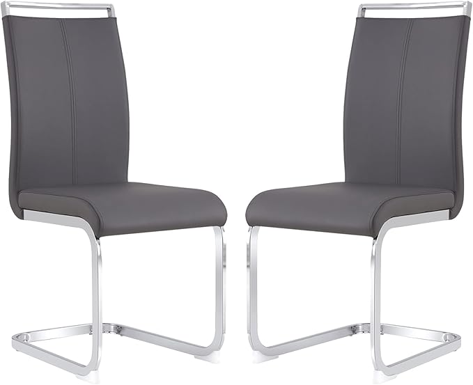 Dining Chairs Set, Kitchen Modern Metal Chairs by Gopop