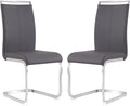 Dining Chairs Set, Kitchen Modern Metal Chairs by Gopop