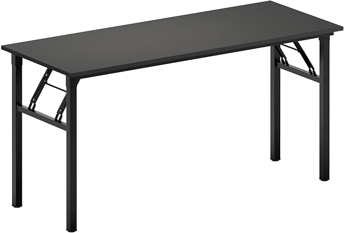 DlandHome Computer Desk, 59.8Inch Office Desk Computer Table, Study Writing - Image 8