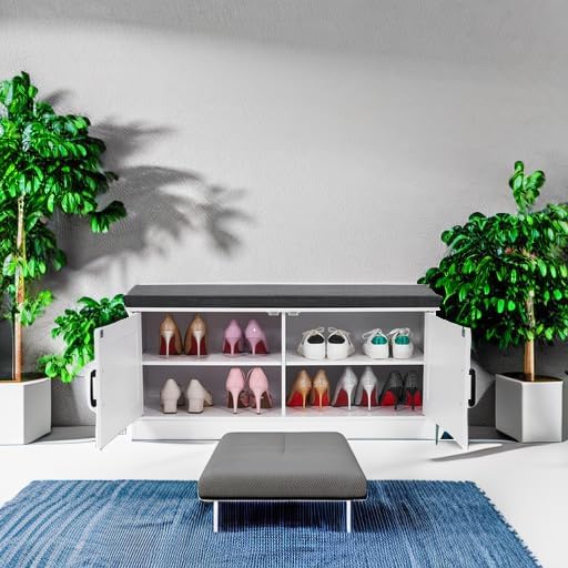 2-Tier Storage Bench, Shoe Bench - Image 5