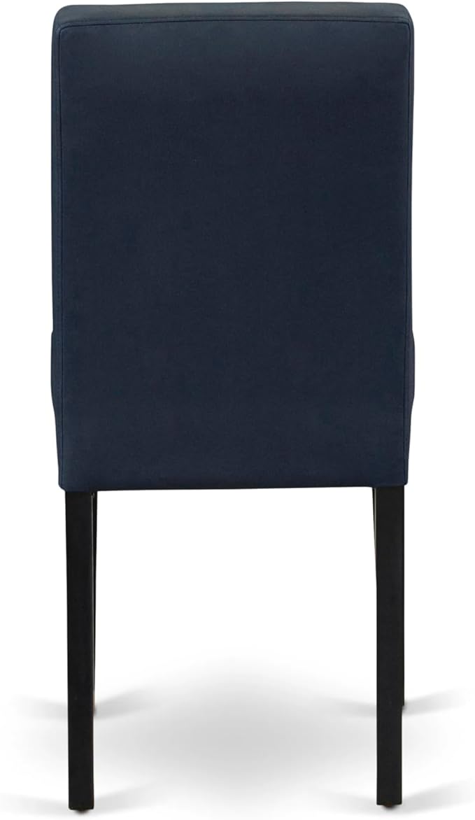 East West Furniture DLAS3-BLK-09 3 Piece Dining Table Set consists A Wood Table - Image 11