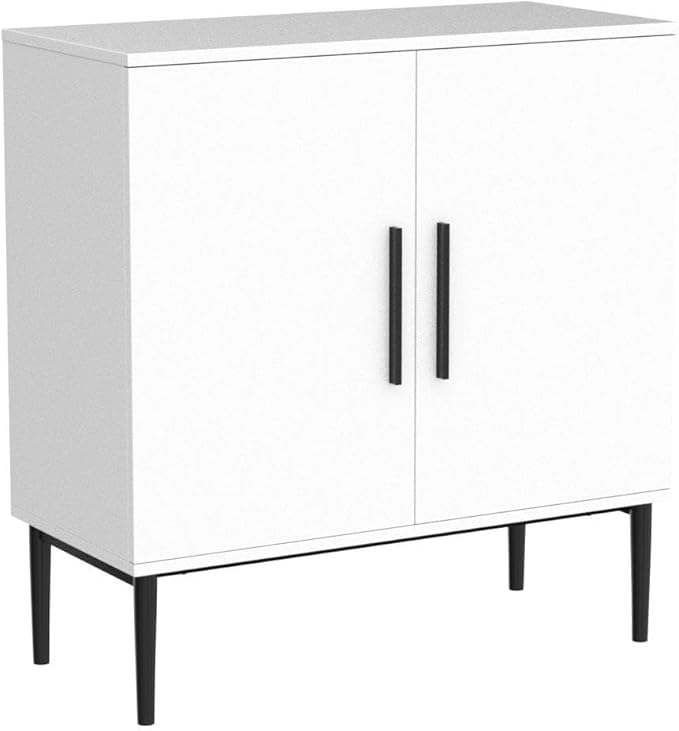 KFO Storage Cabinet with Doors, Modern Free Standing Cabinet, Sideboard with - Image 4