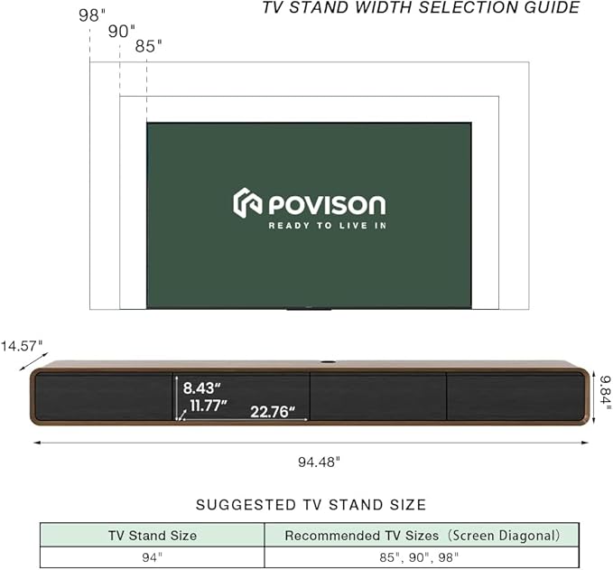 Minimalist Floating TV Stand - Image 5