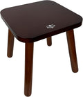 BEE&OAK Wooden Step Stools for Adults, Solid Rubber Wood Non-Slip Step Foot by Unknown