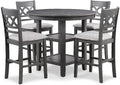 New Classic Furniture Cori 5-Piece Counter Dining Table Set by NewClassicFurniture