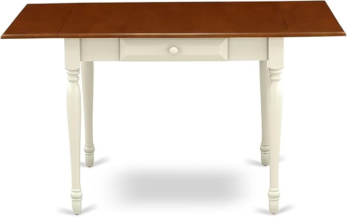 East West Furniture MZDO5-WHI-W 5 Piece Dining Room Furniture Set Includes a - Image 12