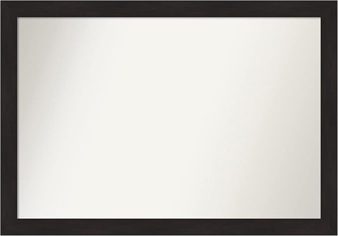 Amanti Art Brown Bathroom Mirror by AmantiArt