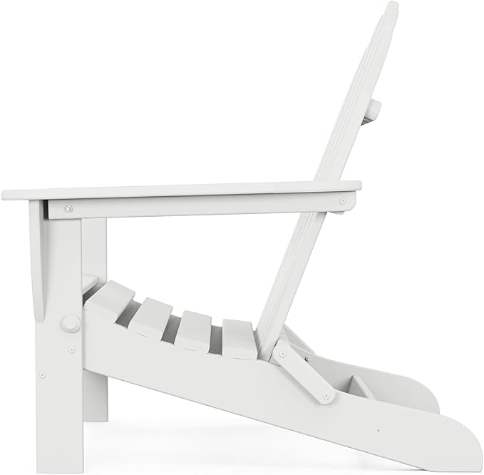 POLYWOOD AD5030WH Classic Folding Adirondack Chair - Image 11