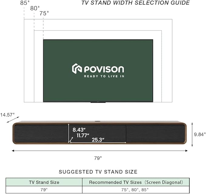 Minimalist Floating TV Stand - Image 2