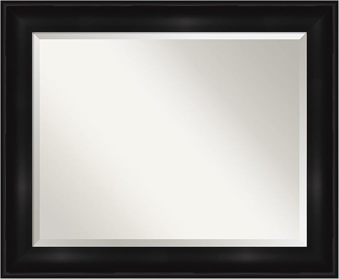 Amanti Art Black Bathroom Mirror by AmantiArt