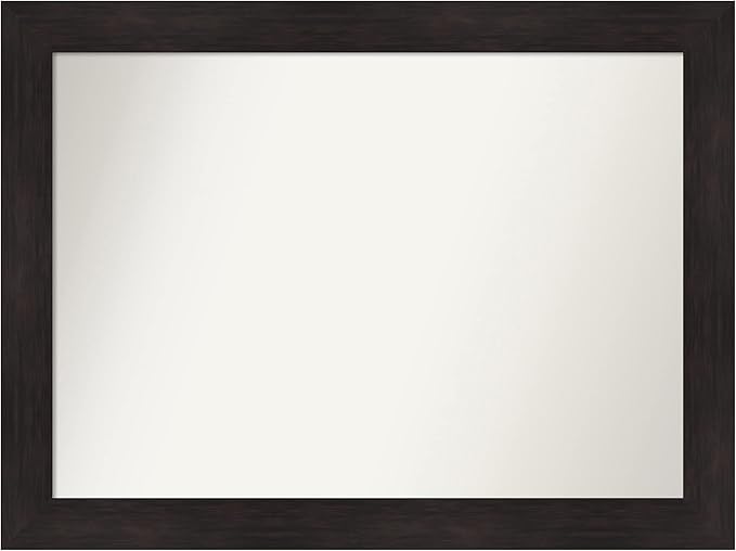 Amanti Art Silver Bathroom Mirror by AmantiArt