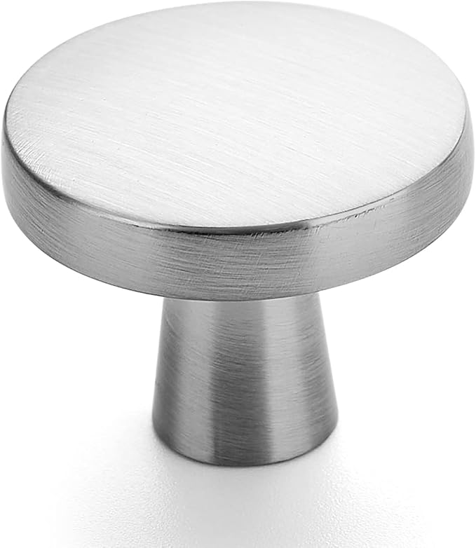 Ravinte 40 Pack Drawer Pulls 1-1/4 Inch Kitchen Cabinet Knobs Brushed Nickel by Ravinte