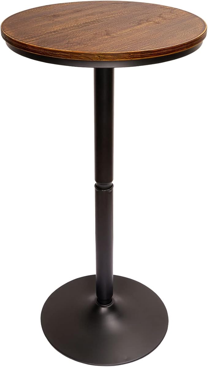 Round Bar Height Bistro Pub Table by VILAVITA
