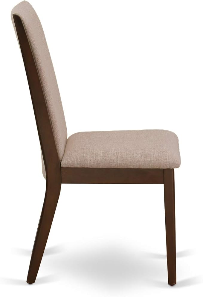 East West Furniture MZLA3-MAH-04 3 Piece Dinette Set - Image 10
