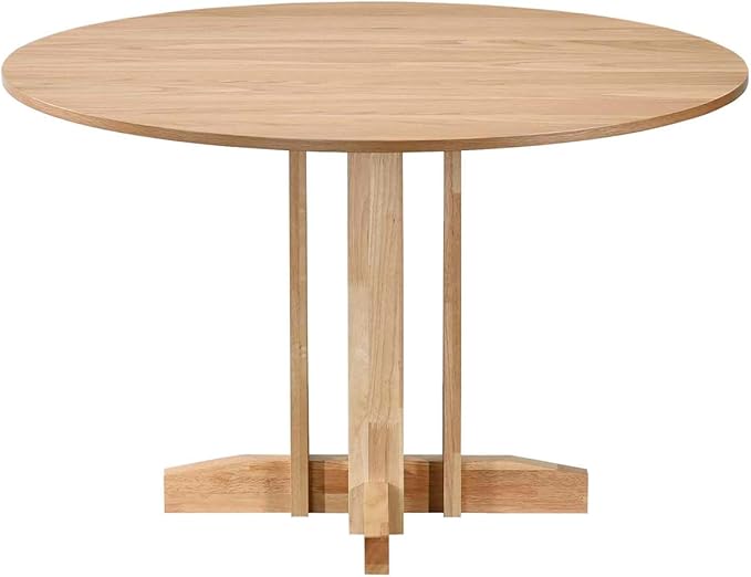 Acanva 47" Small Round Dining Table - Image 9