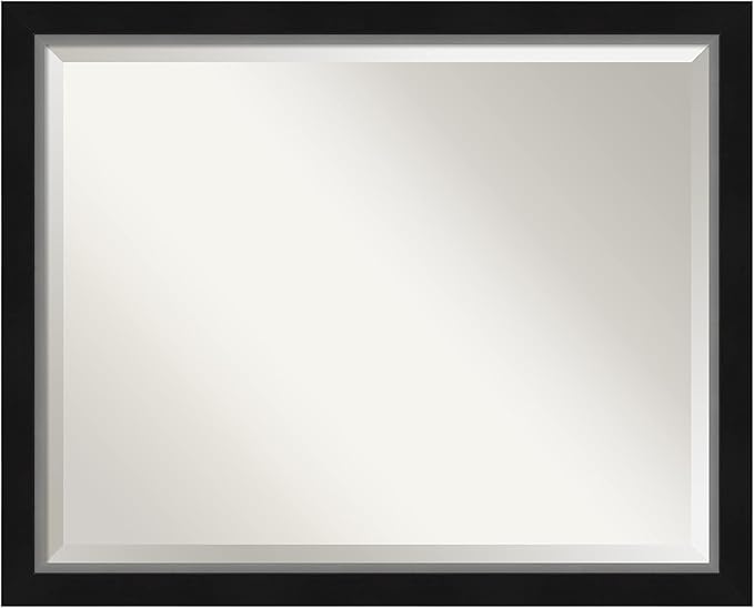 Amanti Art Black Bathroom Mirror by AmantiArt