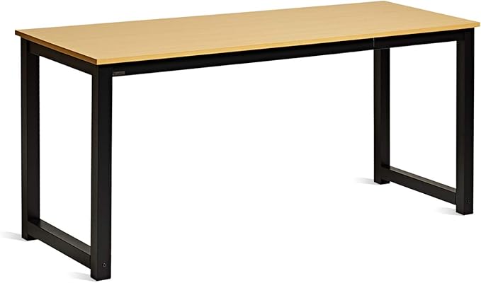 Decoholic 63 Inch Computer Desk, Home & Office PC Laptop Study Writing Table by DECOHOLIC
