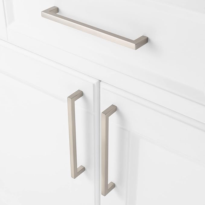 KOOFIZO 20-Pack Solid Square Bar Cabinet Handle - Image 4