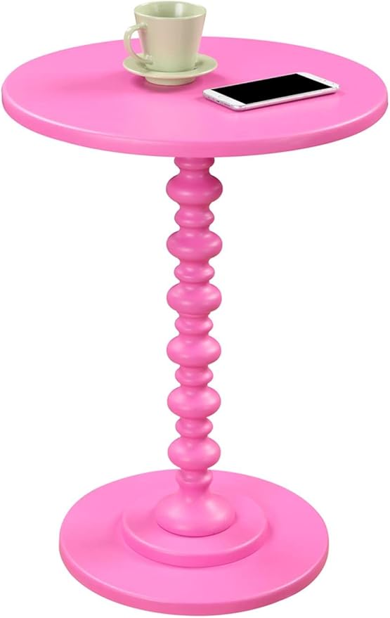 Convenience Concepts Palm Beach Spindle 17.75" Traditional Round End Living Room - Image 4