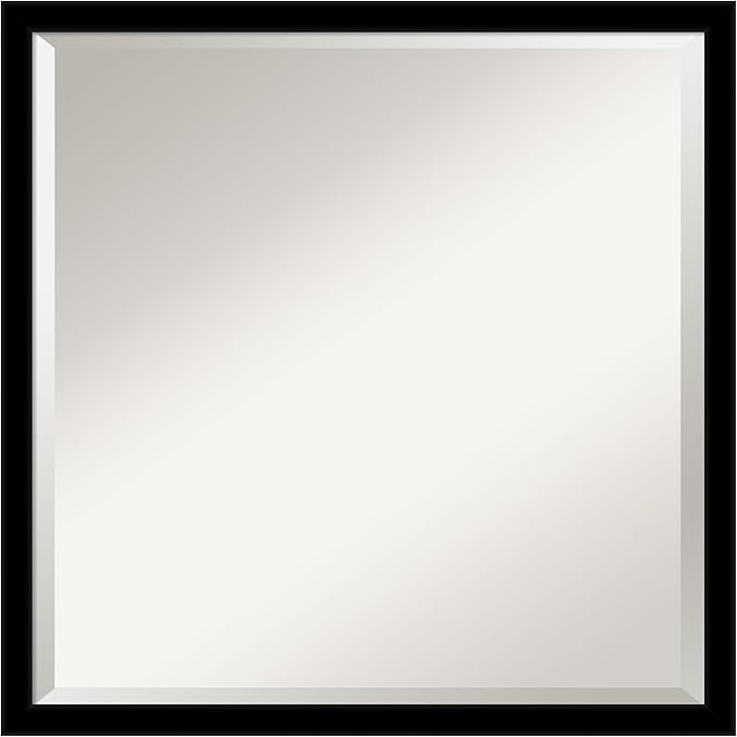 Amanti Art Black Bathroom Mirror by AmantiArt