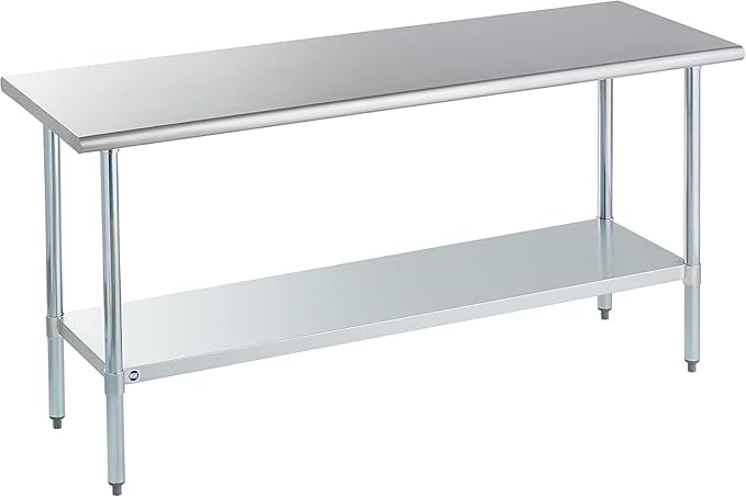 ROCKPOINT Stainless Steel Table by ROCKPOINT