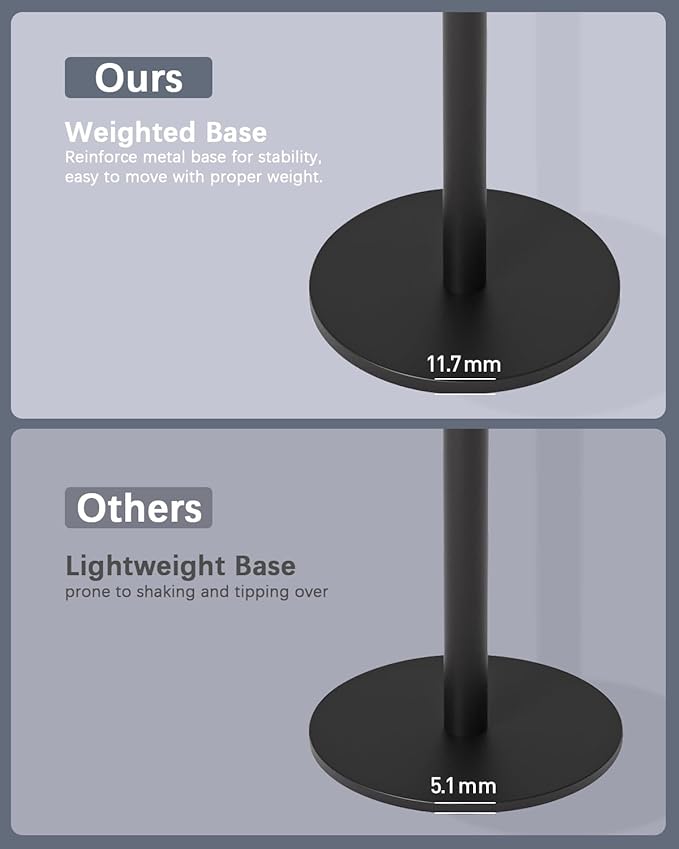 Drink Table, Small Pedestal Side Table, Round Cocktail Table, Circle End Table - Image 6