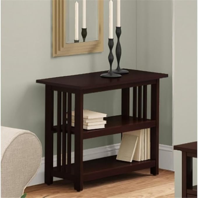 Alaterre Furniture Mission Console Entryway Table - Image 2