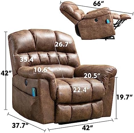 Phoenix Home Large Power Lift Recliner - Image 3