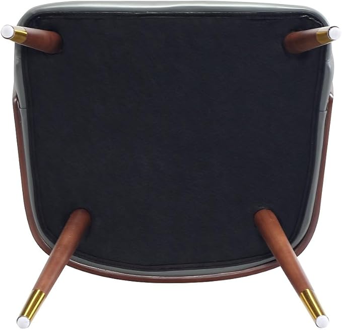 Manhattan Comfort Reeva Modern Dining Chair Upholstered in Tight Fit Leatherette - Image 11
