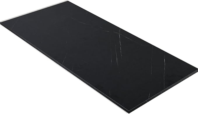 Kaboon Universal Tabletop40 x18, Solid One-Piece Melamine Table Top, Double by Kaboon