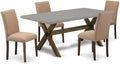 East West Furniture X797AB747-5 5 Piece Dinette Set by EastWestFurniture