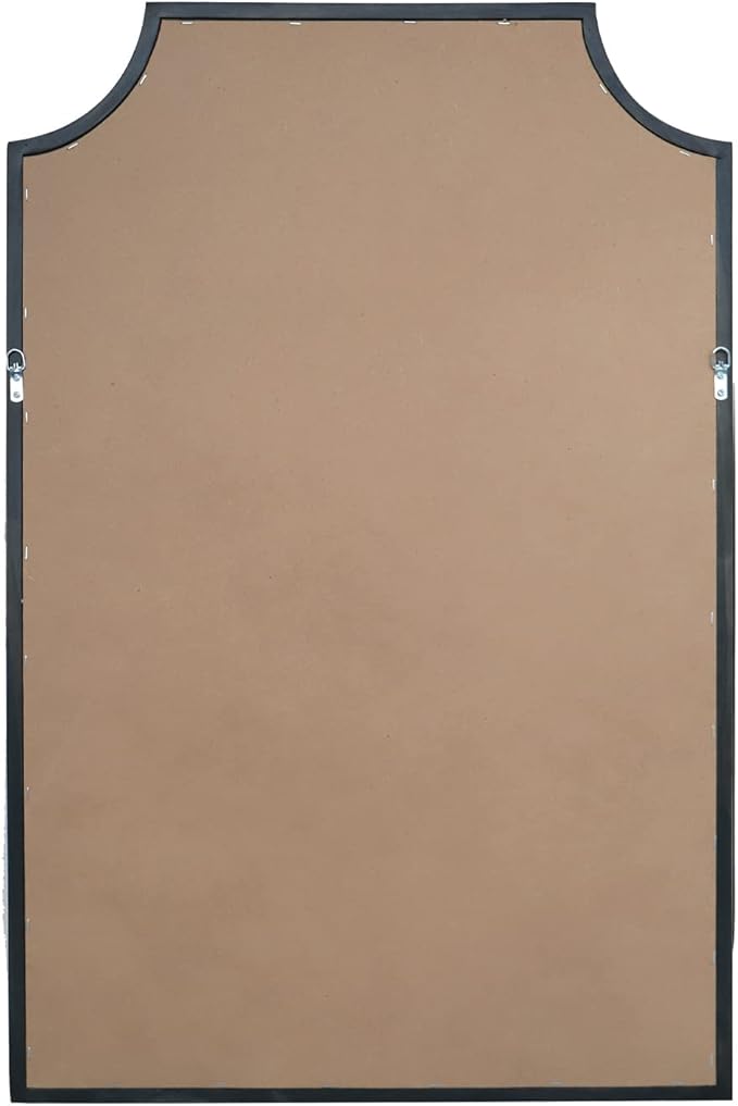 WallBeyond 24" x 36" Scalloped Corners Arch Rectangle Wall Mirror - Image 7