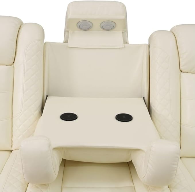 Electric Power Recliner Sofa Living Room Furniture, Comfy Home Theater - Image 5