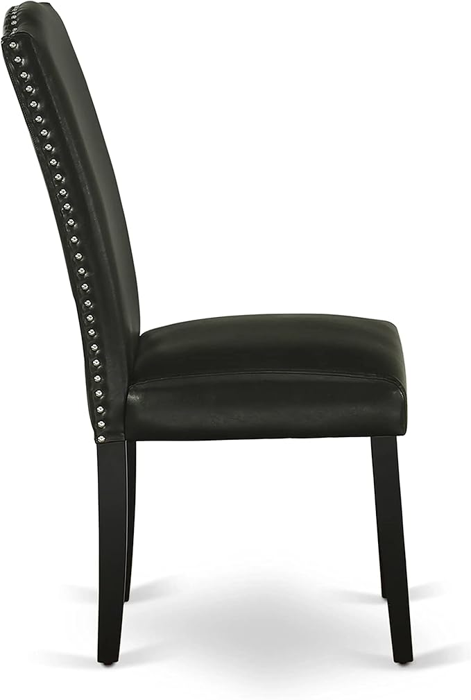 East West Furniture ESEN3-BCH-69 3 Piece Kitchen Table & Chairs Set Contains a - Image 7