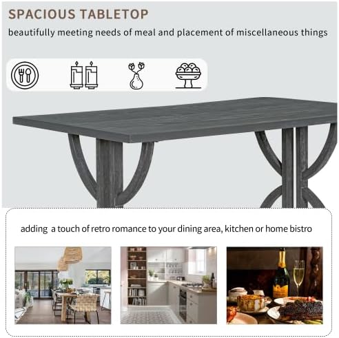 SogesHome 6-Piece Dining Table Set - Image 4