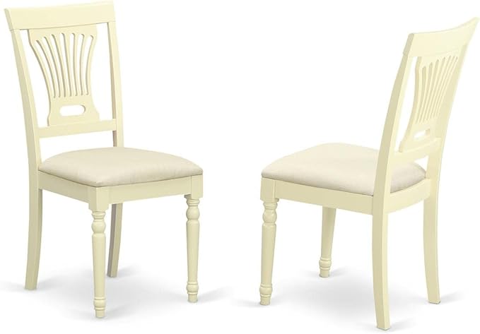 East West Furniture HLPL3-BMK-C 3 Piece Dining Room Furniture Set Contains a - Image 3