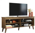 Madesa TV Stand Unit with 4 Shelves and Cable Management by Madesa
