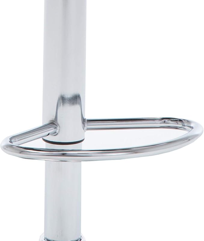 AC Pacific Contemporary Adjustable Swivel Kitchen Bar Stool Chair - Image 9