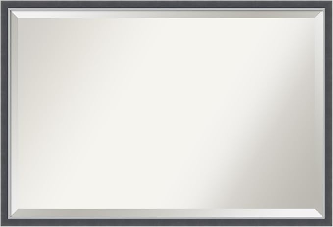 Amanti Art Black Bathroom Mirror by AmantiArt