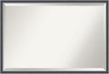 Amanti Art Black Bathroom Mirror by AmantiArt