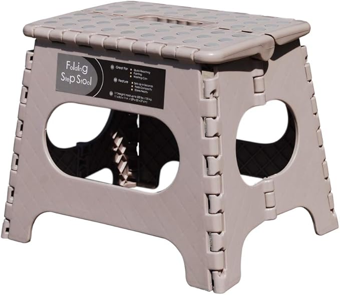 Non-Slip Folding Step Stool, Sturdy Safe Enough - Image 2