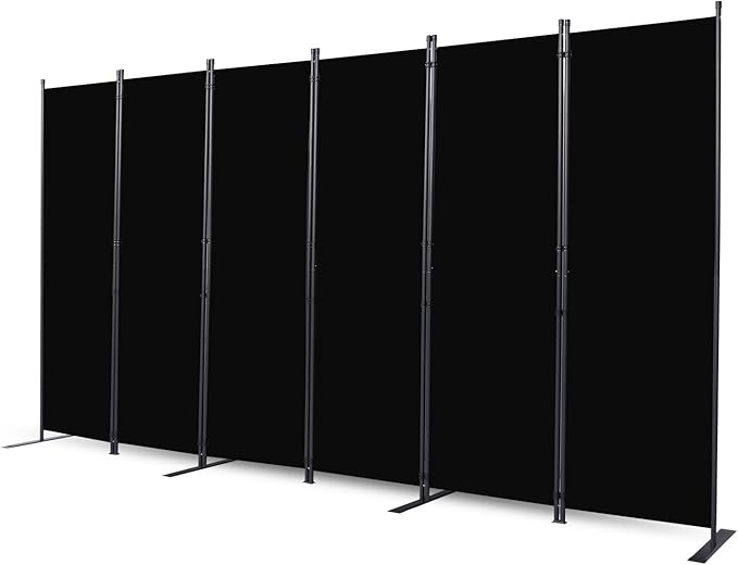 Room Divider, 6 Panel Folding Privacy Screens by CHOSENM