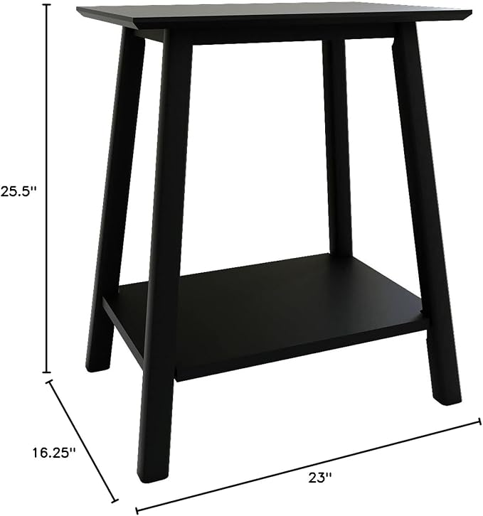 Plank+Beam Wooden Side Table - Image 2