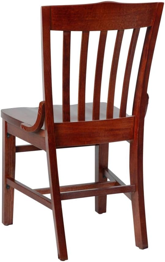 Flash Furniture Hercules Series School House Back Wood Restaurant Chair - Image 6