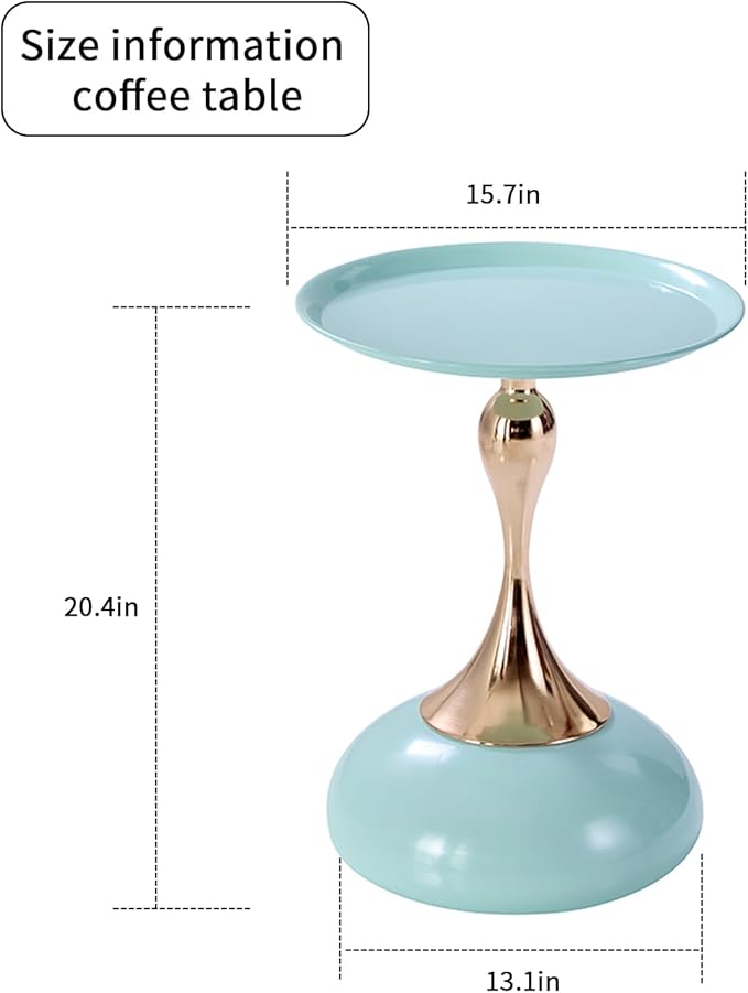 Stylish Hourglass Side Table - Image 2