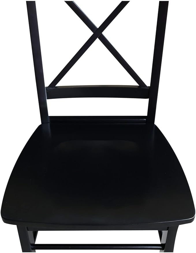 Set of Two X-Back Dining Chairs - Image 9
